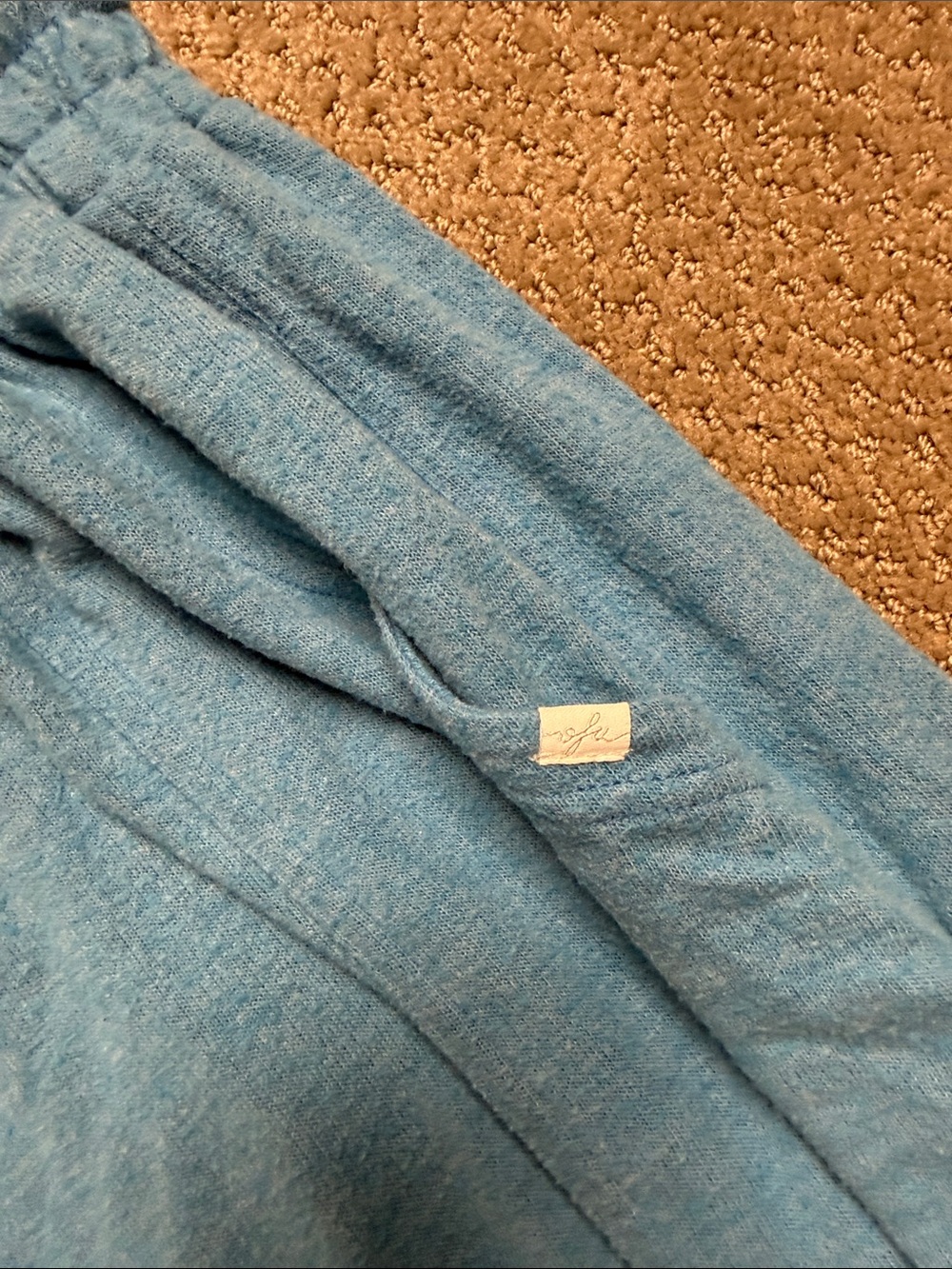 Urban Outfitters Out fron Under Blue Cargo Lounge Pant Size Small - Picture 2 of 3